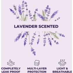 Green Lifestyle Disposable Lavender Scented Dog & Cat Pee Pads, 100 Count -Dog Supplies 1023422 PT4. AC SS1800 V1700886268