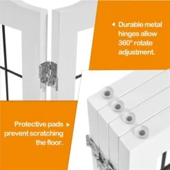 Yaheetech 4-Panel Dog Gate -Dog Supplies 1033302 PT4. AC SS1800 V1703798841