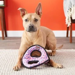 Tuffy's Ultimate 3-Way Ring Squeaky Plush Dog Toy -Dog Supplies 104655 PT3. AC SS1800 V1589561576