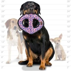 Tuffy's Ultimate 3-Way Ring Squeaky Plush Dog Toy -Dog Supplies 104655 PT4. AC SS1800 V1589561578