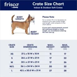 Frisco Indoor & Outdoor 3-Door Collapsible Soft-Sided Dog & Small Pet Crate -Dog Supplies 105036 PT2. AC SS1800 V1667227179