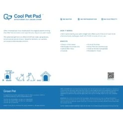 The Green Pet Shop Cool Pet Pad 12 The Green Pet Shop Cool Pet Pad -Dog Supplies 105747 PT5. AC SS1800 V1567527684