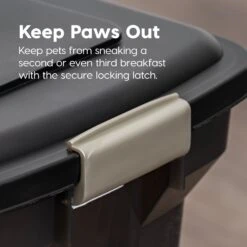 IRIS USA WeatherPro Airtight, Dog, Cat, Bird & Small-Pet Food Storage Container 12 IRIS USA WeatherPro Airtight, Dog, Cat, Bird & Small-Pet Food Storage Container -Dog Supplies 105889 PT3. AC SS1800 V1475679538