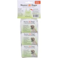 Neater Pets Neater Bags Easy-Tie Tissue-Like Dispensing Pet Waste Refill Bags -Dog Supplies 107510 PT3. AC SS1800 V1631138202