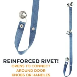 Mighty Paw Tinkle Bells Dog Doorbells, Solid -Dog Supplies 109972 PT3. AC SS1800 V1488492714