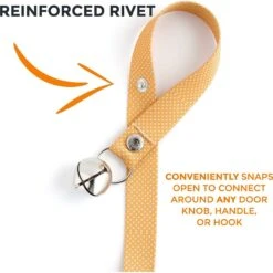 Mighty Paw Tinkle Bells Dog Doorbells, Pattern 14 Mighty Paw Tinkle Bells Dog Doorbells, Pattern -Dog Supplies 109977 PT5. AC SS1800 V1510861398