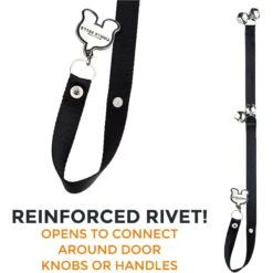 Mighty Paw Tinkle Bells With Charm Dog Doorbells -Dog Supplies 109979 PT3. AC SS1800 V1488492731