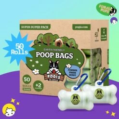 Pogi's Pet Supplies Poop Bags With 2 Dispensers 15 Pogi's Pet Supplies Poop Bags With 2 Dispensers -Dog Supplies 109993 PT5. AC SS1800 V1661831775