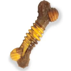 Nylabone Power Chew Flavor Frenzy Cheesesteak Flavored Dog Chew Toy -Dog Supplies 110393 PT5. AC SS1800 V1689707749