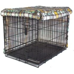 Molly Mutt Dog Crate Cover, Northwestern Girls, Plaid 9 Molly Mutt Dog Crate Cover, Northwestern Girls, Plaid -Dog Supplies 113478 PT2. AC SS1800 V1488492467