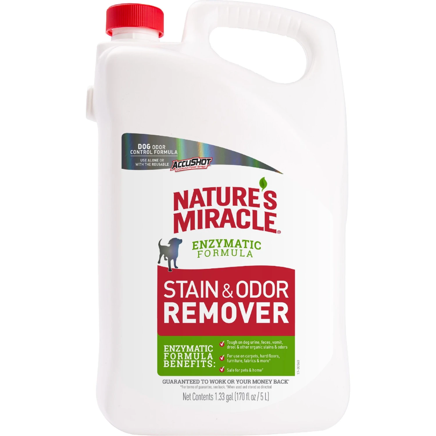 Nature's MiracleDog Enzymatic Stain Remover & Odor Eliminator Refill 3 Nature's MiracleDog Enzymatic Stain Remover & Odor Eliminator Refill