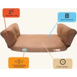 Big Barker Backseat Barker Orthopedic Pillow Dog Bed -Dog Supplies 115919 PT2. AC SS1800 V1566322774