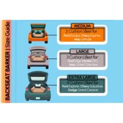 Big Barker Backseat Barker Orthopedic Pillow Dog Bed -Dog Supplies 115919 PT3. AC SS1800 V1566322776