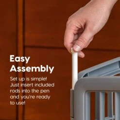 IRIS USA 4-Panel Dog Exercise Playpen, 24-in 13 IRIS USA 4-Panel Dog Exercise Playpen, 24-in -Dog Supplies 116440 PT2. AC SS1800 V1689701192