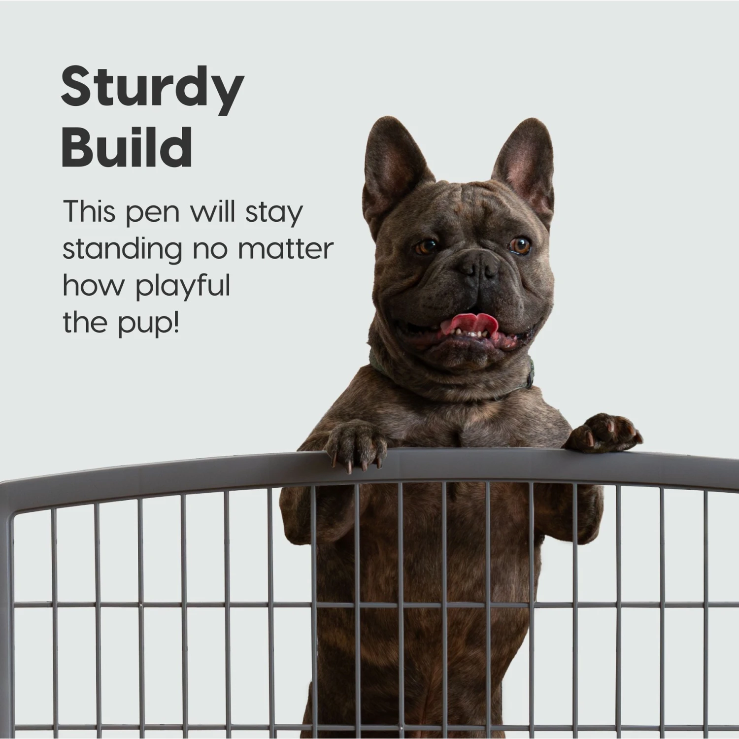 IRIS USA 4-Panel Dog Exercise Playpen, 24-in 6 IRIS USA 4-Panel Dog Exercise Playpen, 24-in - Image 4