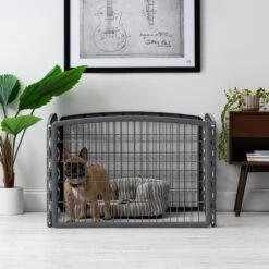 IRIS USA 4-Panel Dog Exercise Playpen, 24-in 16 IRIS USA 4-Panel Dog Exercise Playpen, 24-in -Dog Supplies 116440 PT5. AC SS1800 V1689701200
