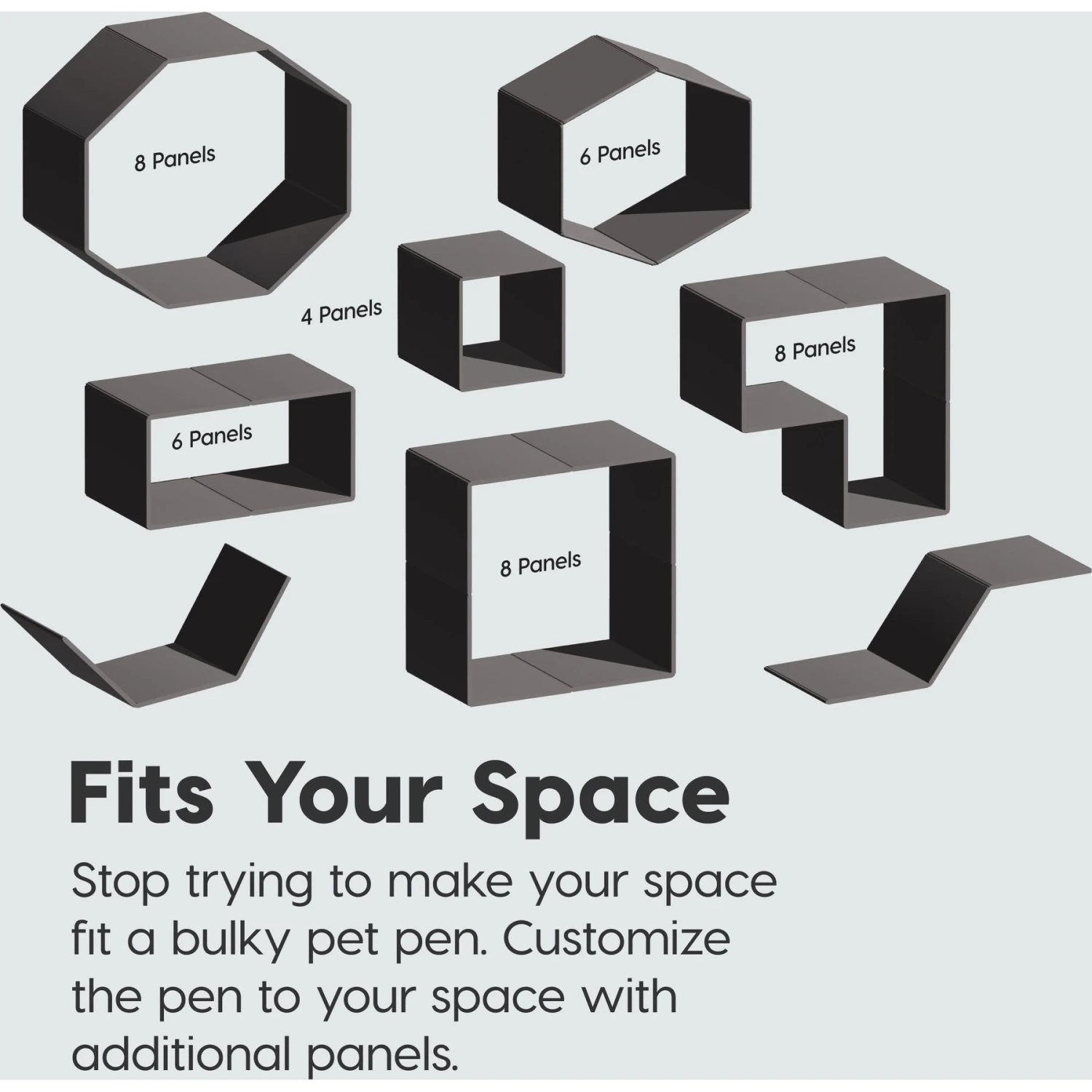 IRIS USA 4-Panel Dog Exercise Playpen, 24-in 10 IRIS USA 4-Panel Dog Exercise Playpen, 24-in - Image 8