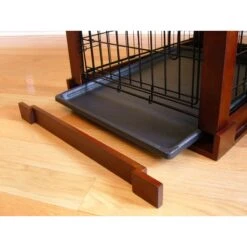 Merry Products Double Door Furniture Style Dog Crate, Mahogany 15 Merry Products Double Door Furniture Style Dog Crate, Mahogany -Dog Supplies 118021 PT6. AC SS1800 V1562180689