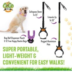Pooch Approved Products GoGo Stik Pooper Scooper -Dog Supplies 121840 PT3. AC SS1800 V1548281527