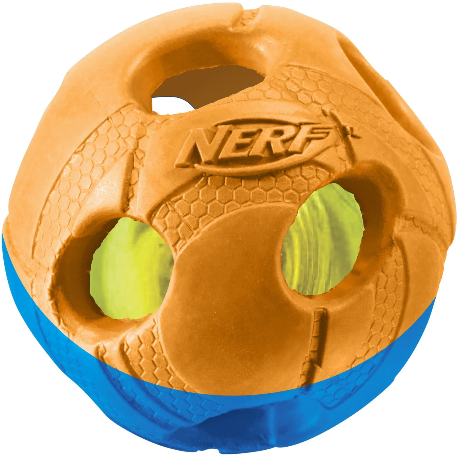 Nerf Dog Light Up Bash Ball Dog Toy, Medium 3 Nerf Dog Light Up Bash Ball Dog Toy, Medium