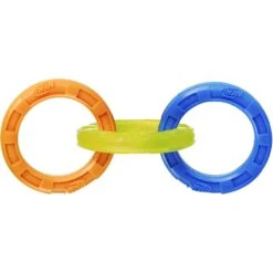 Nerf Dog Tuff Tug 3 Ring Dog Toy