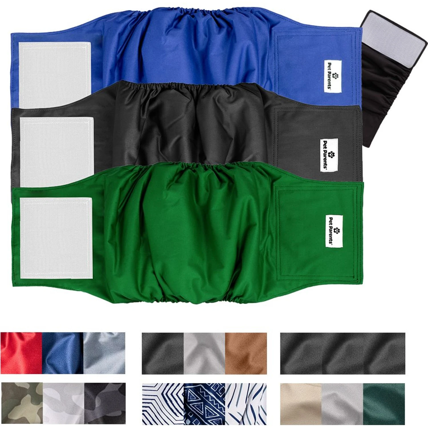 Pet Parents Belly Band Washable Male Dog Wrap + Extendrs 3 Pet Parents Belly Band Washable Male Dog Wrap + Extendrs