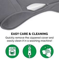 FurHaven Microvelvet Luxe Lounger Orthopedic Cat & Dog Bed With Removable Cover 19 FurHaven Microvelvet Luxe Lounger Orthopedic Cat & Dog Bed With Removable Cover -Dog Supplies 127544 PT8. AC SS1800 V1698697645