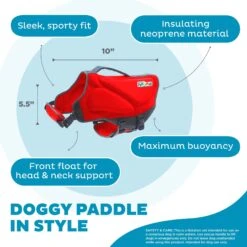 Outward Hound Neoprene Dawson Swimmer Dog Life Jacket 13 Outward Hound Neoprene Dawson Swimmer Dog Life Jacket -Dog Supplies 127807 PT3. AC SS1800 V1636510065