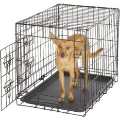 Paws & Pals Oxgord Double Door Collapsible Wire Dog Crate -Dog Supplies 132943 PT3. AC SS1800 V1569022529