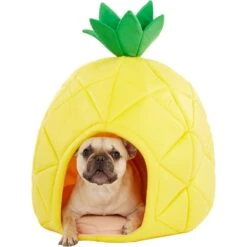 YML Pineapple Covered Cat & Dog Bed -Dog Supplies 138278 PT4. AC SS1800 V1566337383