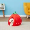 YML Strawberry Covered Cat & Dog Bed