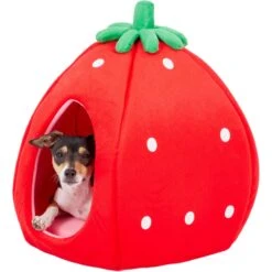 YML Strawberry Covered Cat & Dog Bed -Dog Supplies 138280 PT4. AC SS1800 V1566337660