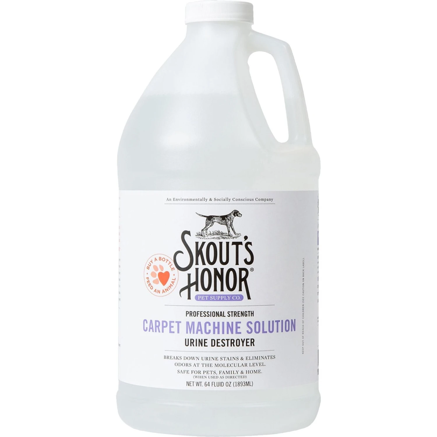 Skout's Honor Carpet Machine Solution, 64-oz Bottle 3 Skout's Honor Carpet Machine Solution, 64-oz Bottle