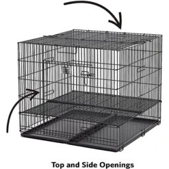 MidWest Double Door Collapsible Wire Puppy Crate 13 MidWest Double Door Collapsible Wire Puppy Crate -Dog Supplies 148953 PT4. AC SS1800 V1562187774