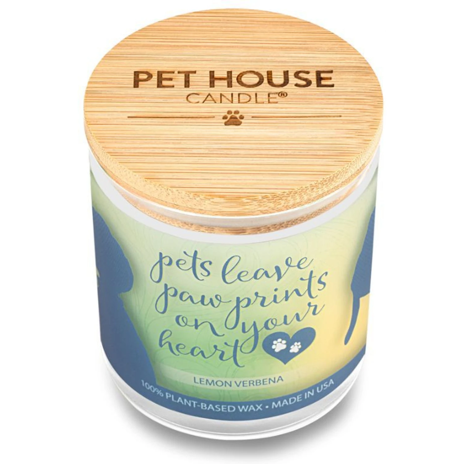 Pet House Lemon & Verbena Natural Plant-Based Wax Candle 4 Pet House Lemon & Verbena Natural Plant-Based Wax Candle - Image 2