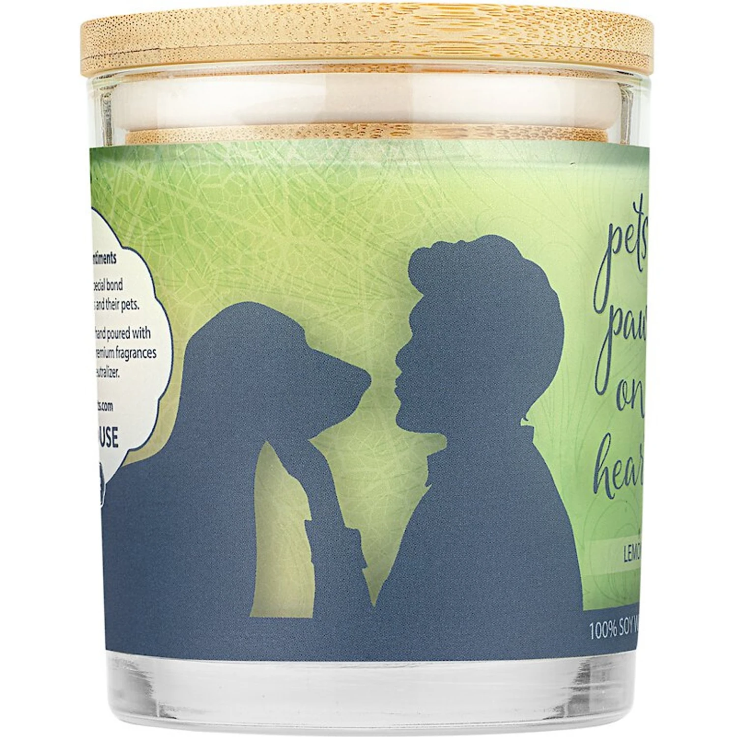 Pet House Lemon & Verbena Natural Plant-Based Wax Candle 5 Pet House Lemon & Verbena Natural Plant-Based Wax Candle - Image 3