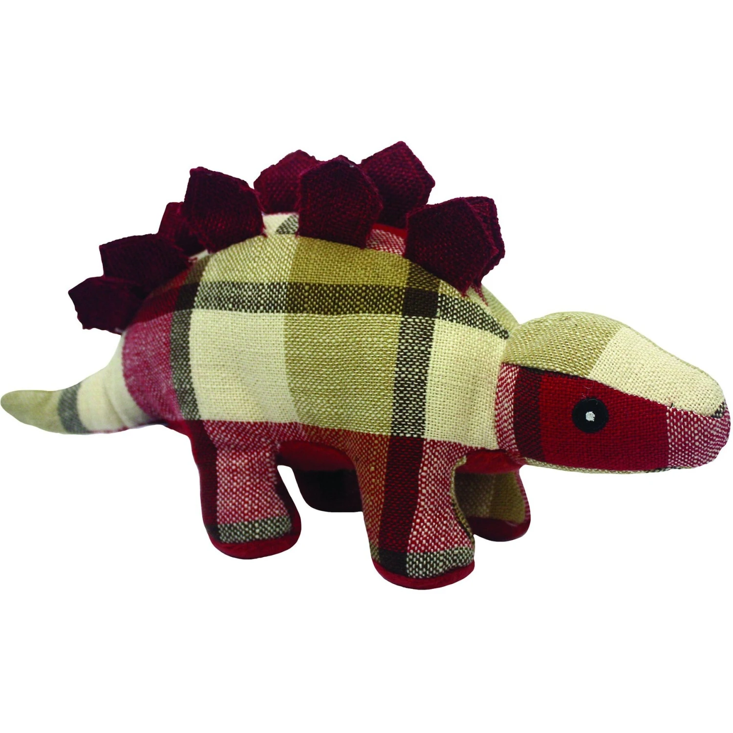 Multipet Plaidosaurus Squeaky Plush Dog Toy, Character Varies 6 Multipet Plaidosaurus Squeaky Plush Dog Toy, Character Varies - Image 4