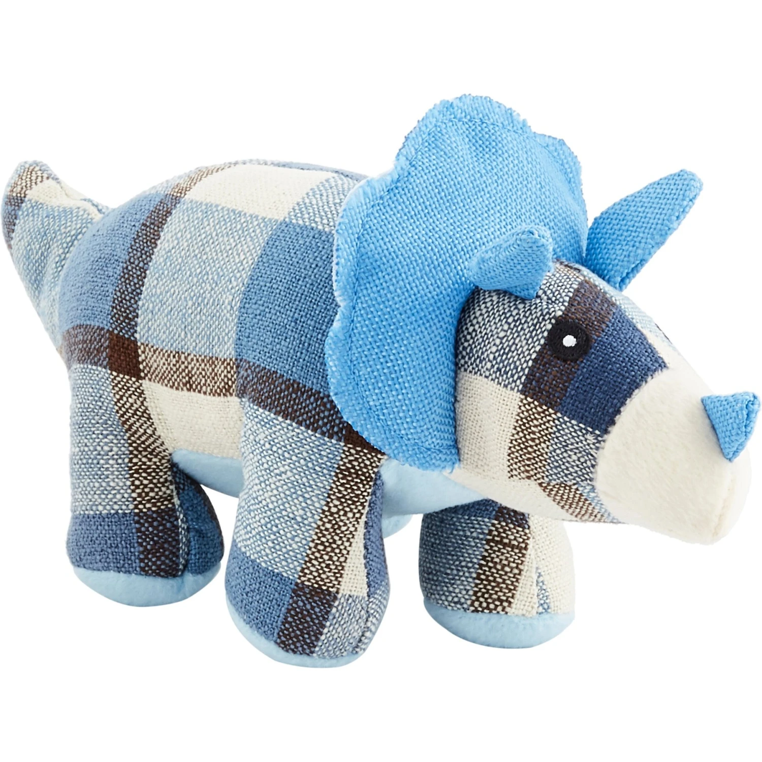 Multipet Plaidosaurus Squeaky Plush Dog Toy, Character Varies 7 Multipet Plaidosaurus Squeaky Plush Dog Toy, Character Varies - Image 5