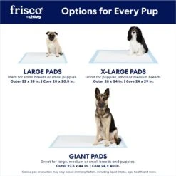 Frisco Premium Giant Dog Training & Potty Pads -Dog Supplies 152699 PT3. AC SS1800 V1674663243