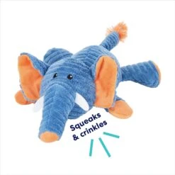 Frisco Corduroy Plush Squeaking Elephant Dog Toy -Dog Supplies 152830 PT2. AC SS1800 V1692020083