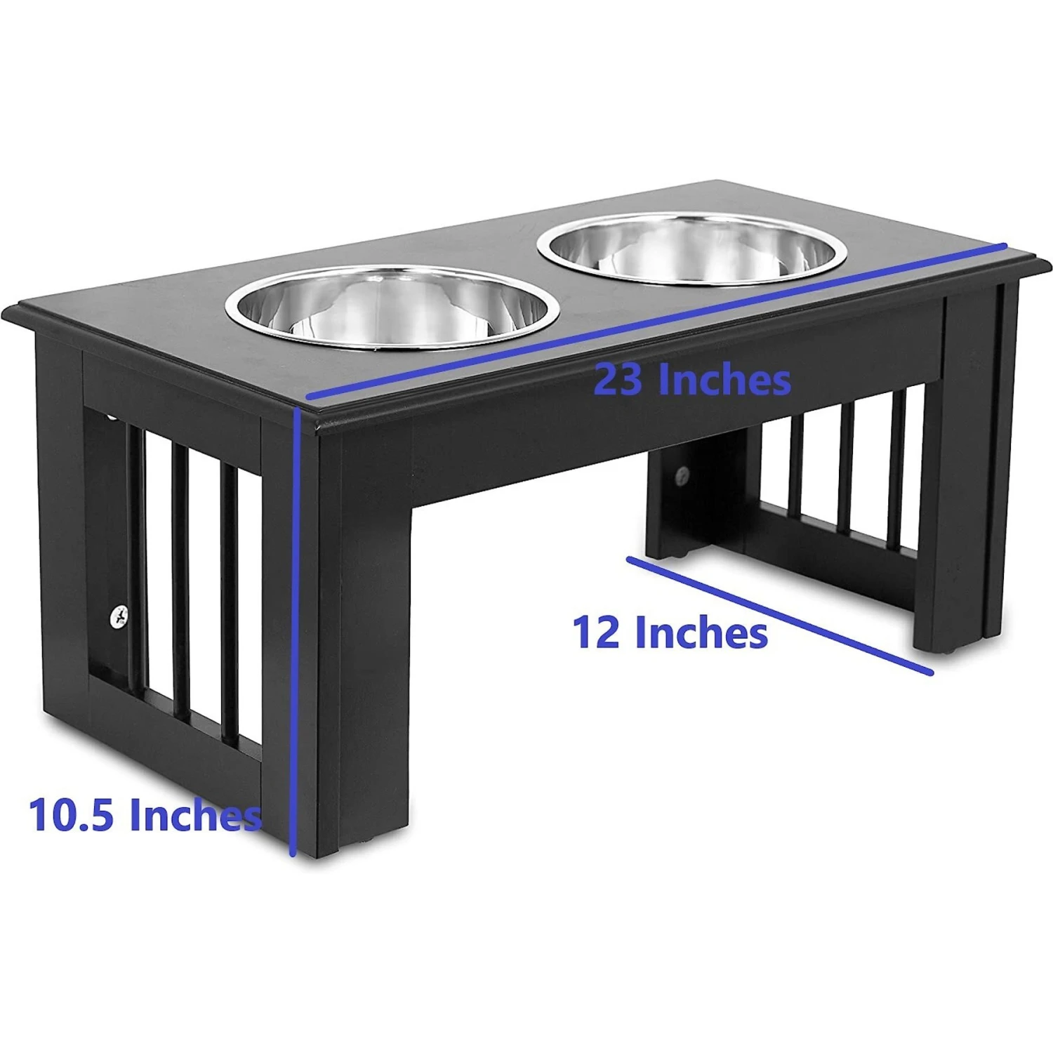 Internet's Best Traditional Non-Skid Elevated Dog Bowl 4 Internet's Best Traditional Non-Skid Elevated Dog Bowl - Image 2