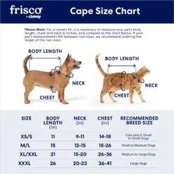 Frisco Vampire Cape Dog & Cat Costume -Dog Supplies 160793 PT1. AC SS1800 V1691084908