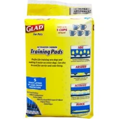Glad For Pets Activated Carbon Ultra-Absorbent Dog Training Pads -Dog Supplies 163259 PT1. AC SS1800 V1555090674