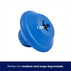 Frisco Flying Saucer Rubber Treat Dispenser Dog Toy -Dog Supplies 164757 PT2. AC SS1800 V1686579204