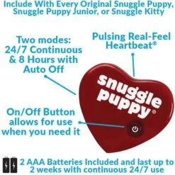 Snuggle Puppy Original Snuggle Puppy Plush Dog Behavioral Aid Anxiety Relief 12 Snuggle Puppy Original Snuggle Puppy Plush Dog Behavioral Aid Anxiety Relief -Dog Supplies 169316 PT3. AC SS1800 V1688150366