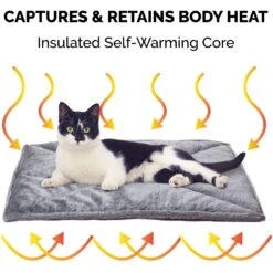 FurHaven ThermaNAP Faux Fur Self-Warming Dog & Cat Mat 13 FurHaven ThermaNAP Faux Fur Self-Warming Dog & Cat Mat -Dog Supplies 172382 PT4. AC SS1800 V1678743985