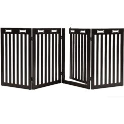 Arf Pets Free-Standing Walk-Through Wood Dog & Cat Gate 12 Arf Pets Free-Standing Walk-Through Wood Dog & Cat Gate -Dog Supplies 173275 PT2. AC SS1800 V1566240822