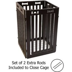 Arf Pets Free-Standing Walk-Through Wood Dog & Cat Gate 14 Arf Pets Free-Standing Walk-Through Wood Dog & Cat Gate -Dog Supplies 173275 PT4. AC SS1800 V1566240828