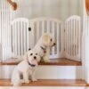 Arf Pets Free-Standing Wood Dog & Cat Gate -Dog Supplies 173277 MAIN. AC SS1800 V1569026534