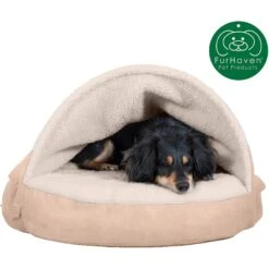 FurHaven Faux Sheepskin Snuggery Gel Top Cat & Dog Bed With Removable Cover 14 FurHaven Faux Sheepskin Snuggery Gel Top Cat & Dog Bed With Removable Cover -Dog Supplies 178805 PT3. AC SS1800 V1617146803